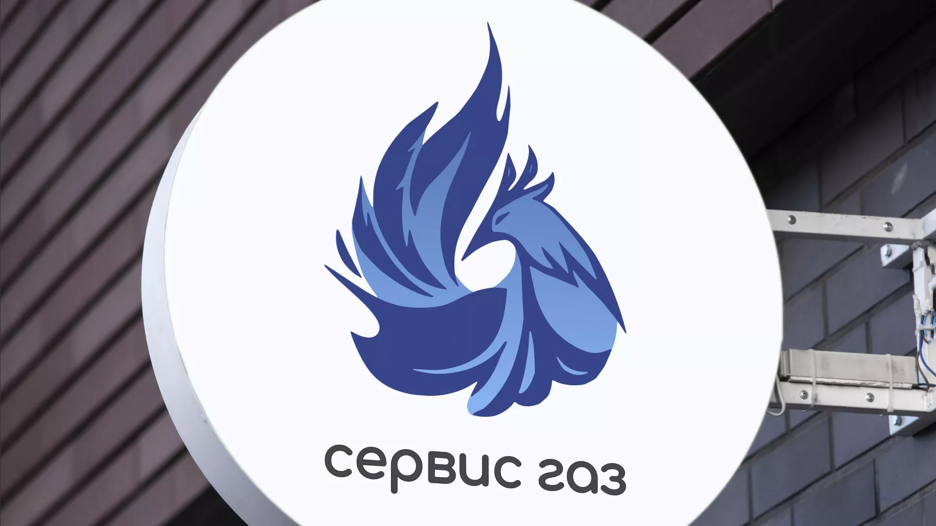 Создание логотипа «Сервис газ» в Николаевске