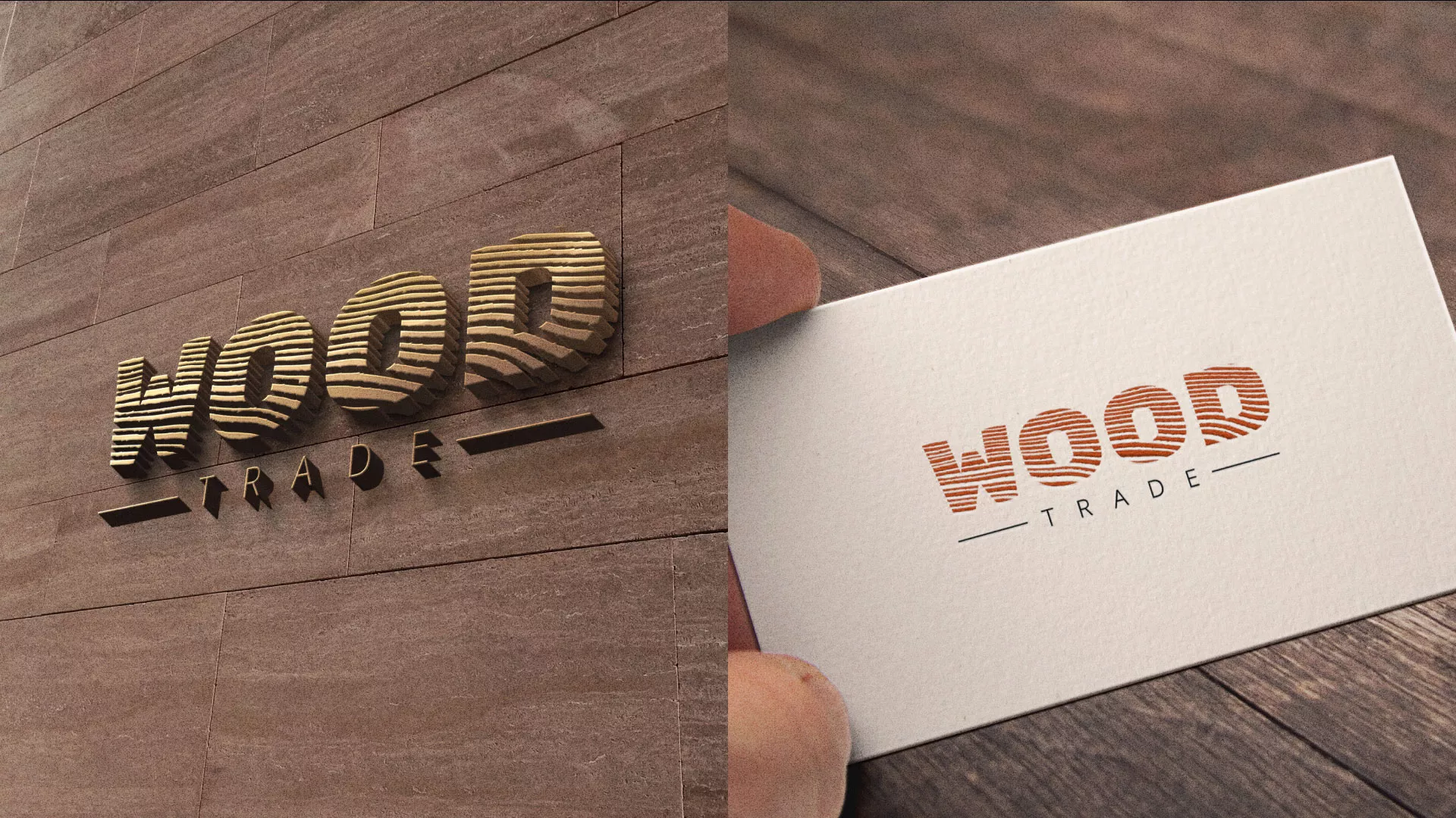 Разработка логотипа для компании «Wood Trade» в Николаевске