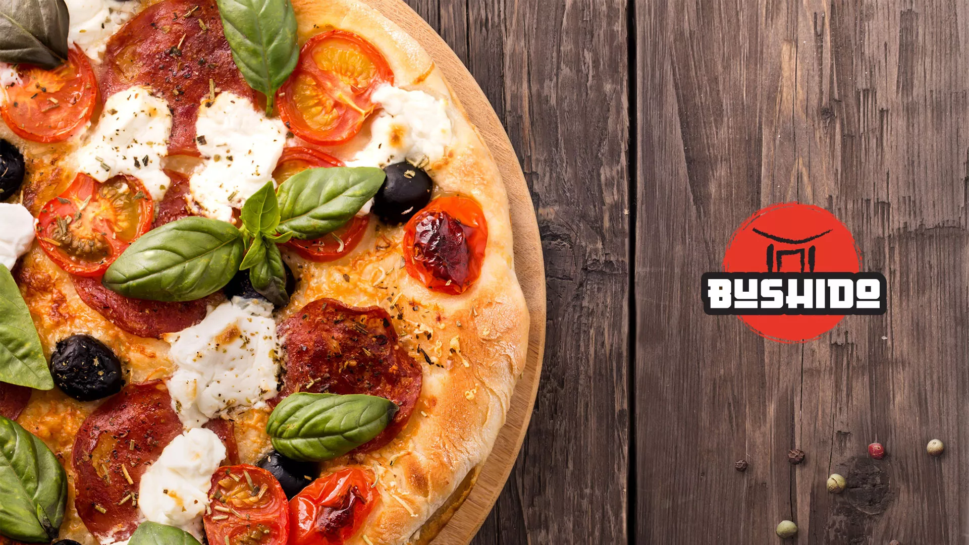 Разработка сайта для пиццерии «BUSHIDO» в Николаевске